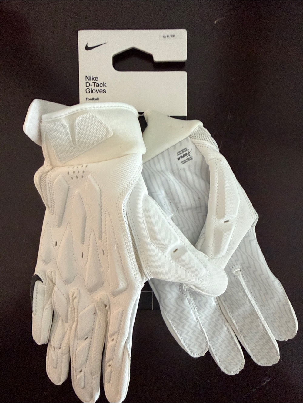 Nike D-Tack Men's Football Gloves - White